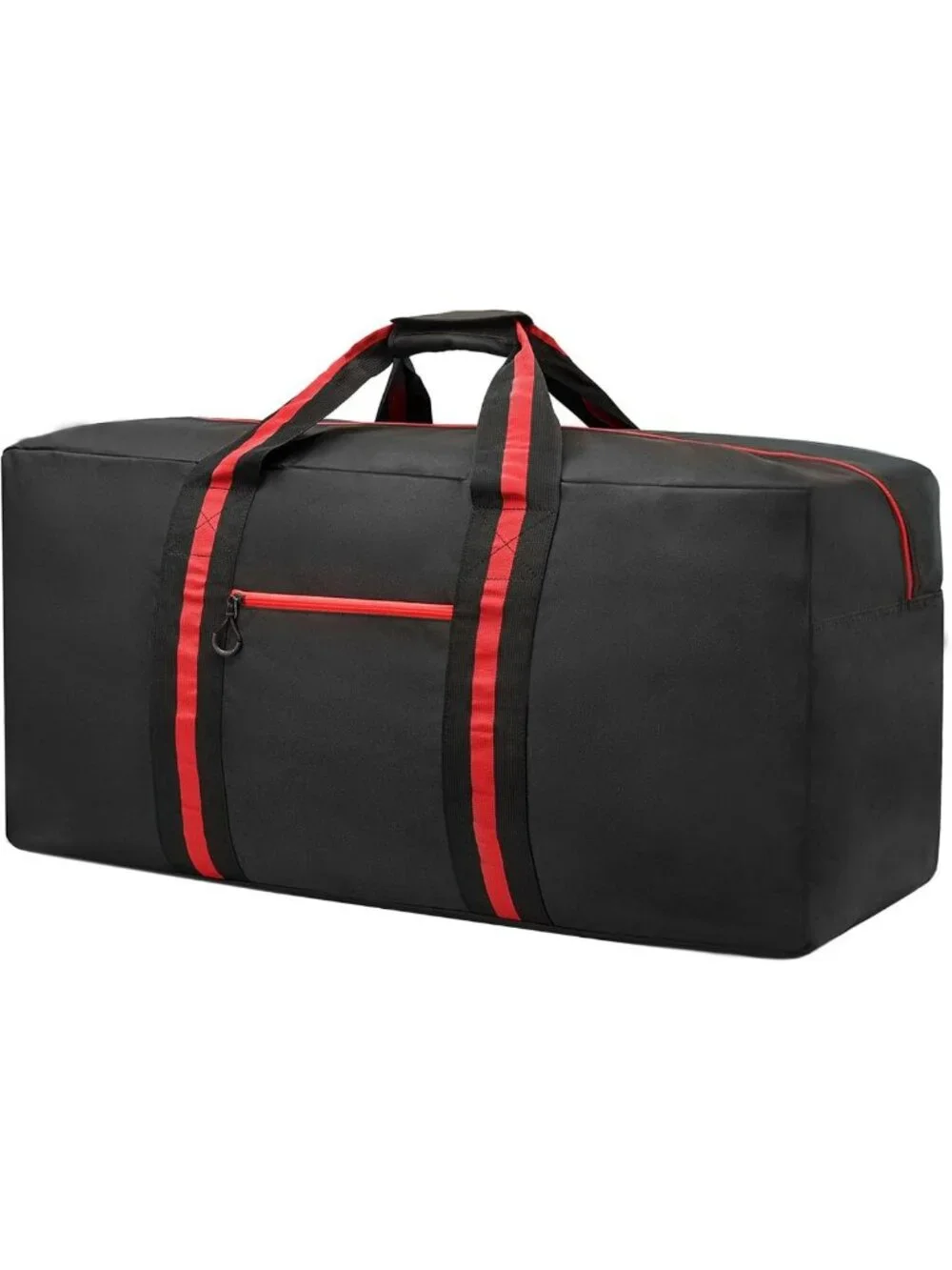 100L Large Red Duffle Bag - Travel, Overnight, Weekender, Camping & Storage